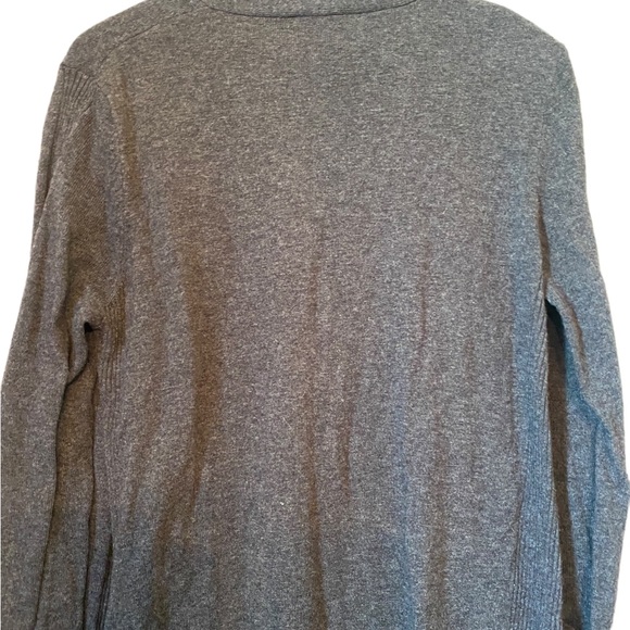 Matty M Gray Open Front Cardigan Sweater - Picture 8 of 12